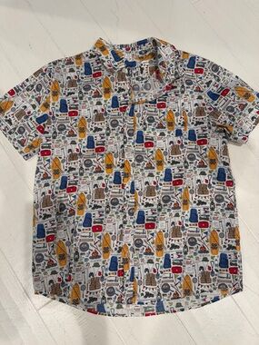 Vineyard Vines Multicolor Outdoor Gear Print Camp Shirt